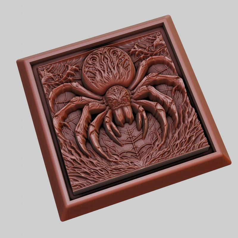Spider Animal 3D Model for CNC Router Laser & 3D Printer