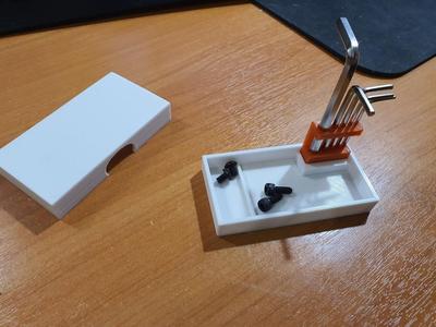 Hex key organizer