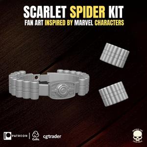 Scarlet Spider Kit Fan Art for Action Figures