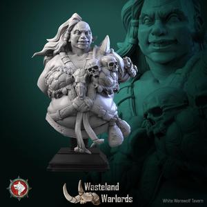 Bloody Bitbat bust pre-supported