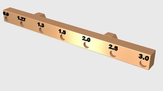 Honeycomb - Hexagonal screw drivers holder