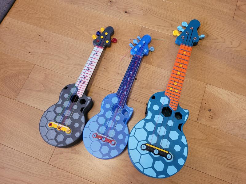 Mini Hex Sopranino Ukulele (Prusa Mini compatible)