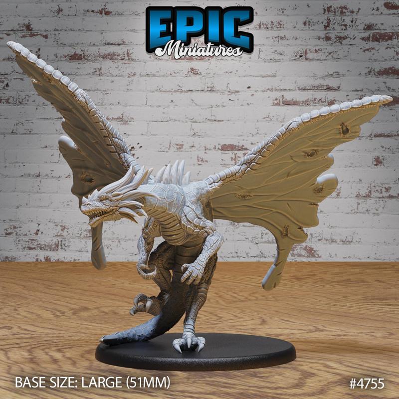 Fairy Dragon Classic Fly ‧ DnD Miniature ‧ Tabletop Miniatures ‧ Gaming Monster ‧ 3D Model ‧ RPG ‧ DnDminis ‧ STL FILE