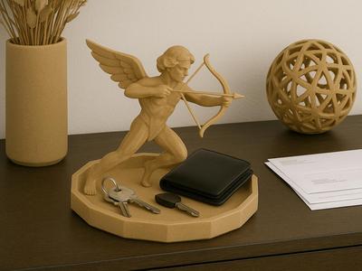 Cupid Archer Catchall Dish – 6 inch Entryway Tray