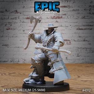Demonic Hunter ‧ DnD Miniature ‧ Tabletop Miniatures ‧ Gaming Monster ‧ 3D Model ‧ RPG ‧ DnDminis ‧ STL FILE