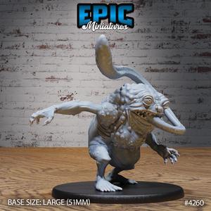 Sewer Toad Tongue ‧ DnD Miniature ‧ Tabletop Miniatures ‧ Gaming Monster ‧ 3D Model ‧ RPG ‧ DnDminis ‧ STL FILE