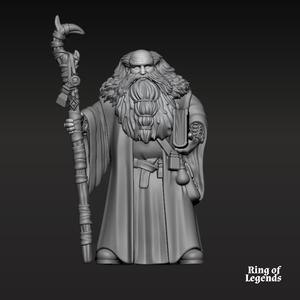 Flea StoneStaff | Kalak Dwarves | Fantasy | Ring of Legends