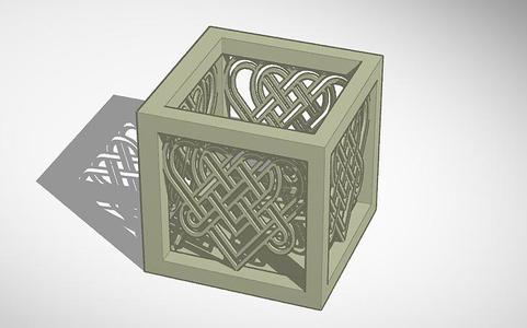 Celtic Knot Lantern C