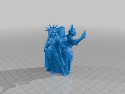 [Clipper Sleeve] sexy Selfie Liberty Sisters