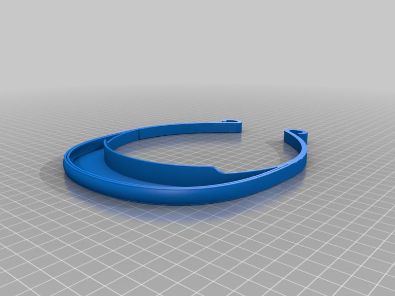 Covid face shield - No punch-hole, no rubber band