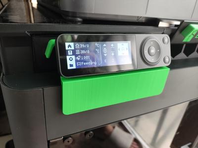 Bambu P1P P1S screen top mount