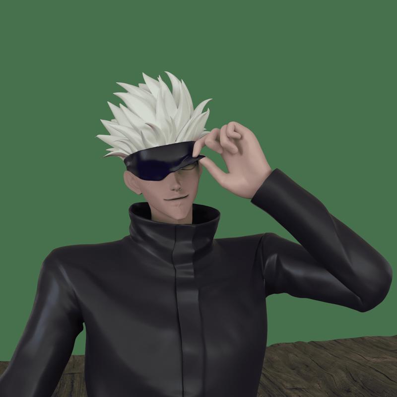 Saturo Gojo 3D Print