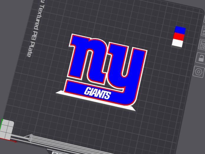 New York Giants Table Stand