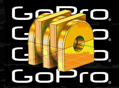 GoPro Mounts For 3d Design