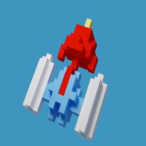 Galaxian Spaceship
