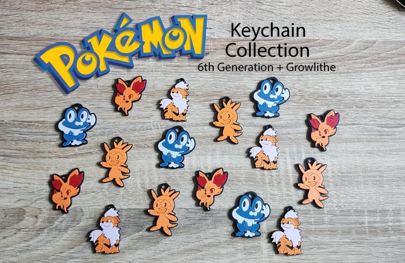 Pokemon Keychain Collection 2