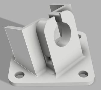 AIO FPV Camera Mount for Whoop Quadcopter (20x20 holes, 20-35 degrees, stright/diagonal)