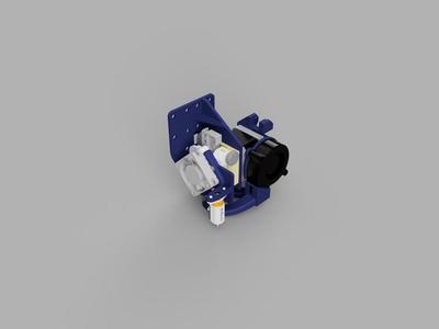Anet A8 Mirrored Titan Aero Mount with BLTouch