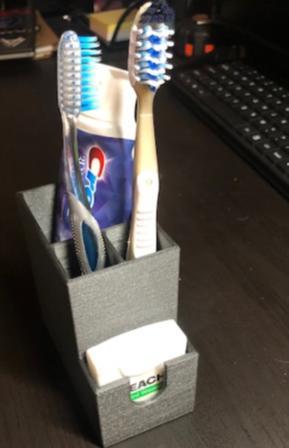 Toothbrush organizer