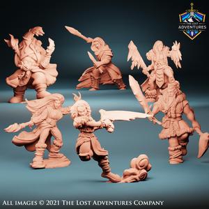 Moonlit Golari (Adventuring set of 6)