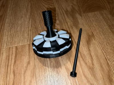 Drill Powered Modular Spinning Top
