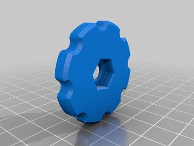 Hex Cap Thumb Screw  M6 and 1/4in - 20