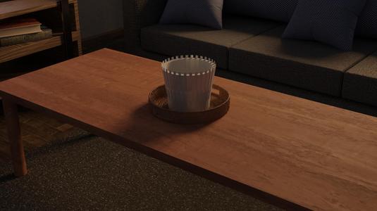 Ridged Pot