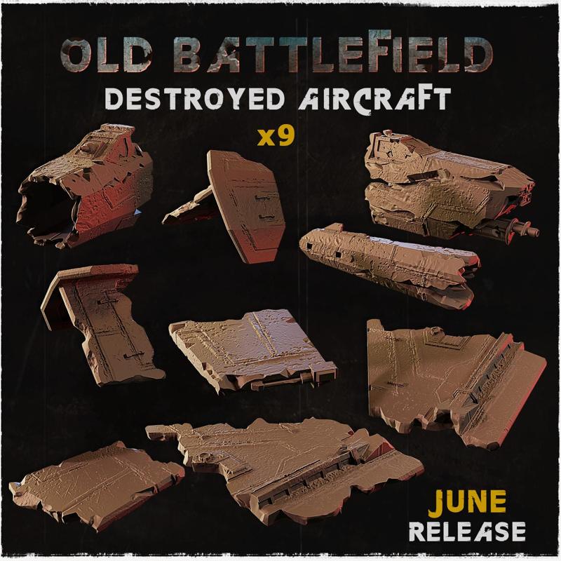 Old Battlefield - Destroyed Aircraft