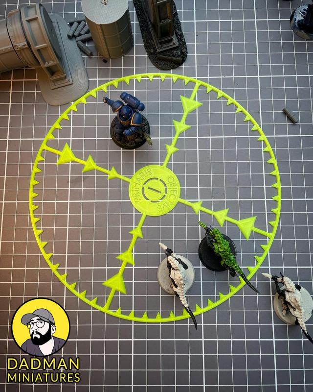 Objective Markers - 1-6 - Warhammer 40k