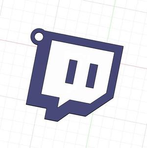 Twitch keychain