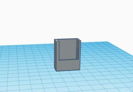 ( tinkercad series )5volt quadcopter battery holder