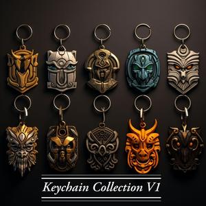 Keychain Collection V1 20 different Keychains! Follow Please!
