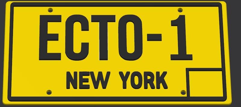 Ecto-1 Plate