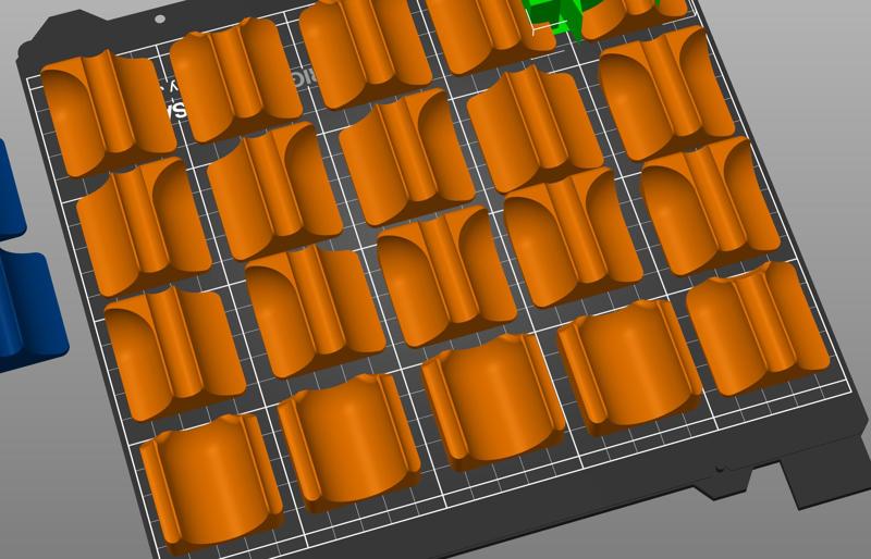Gridfinity Screw Driver Organiser Remix