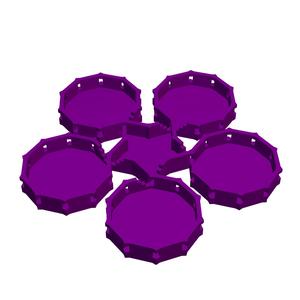 'Sunken Patio' Pentacyclic Epicycloid Walkabout 1