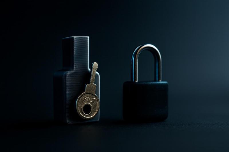 The Locker for chastity belt lock