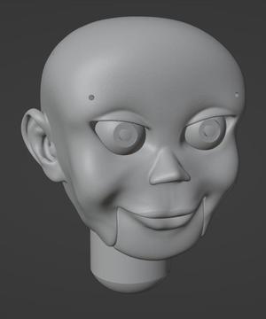 Ventriloquist Dummy-"ANIME GIRL"
