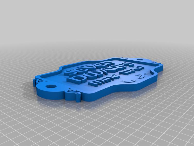 Seven Dwarfs Mine Train sign