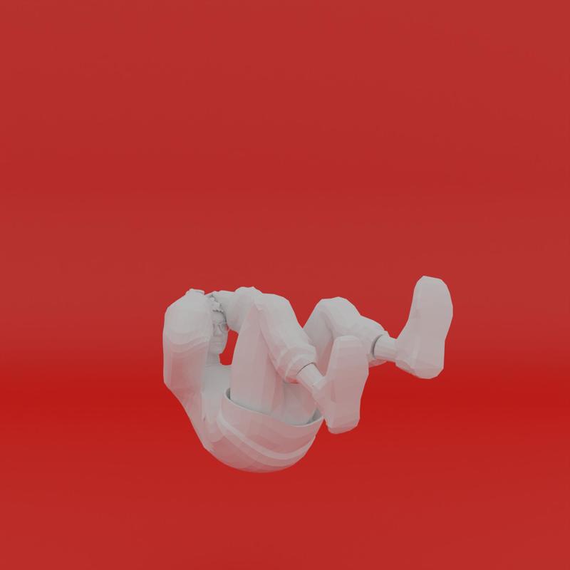 Character Pose Toy Man Miniature Figure 100