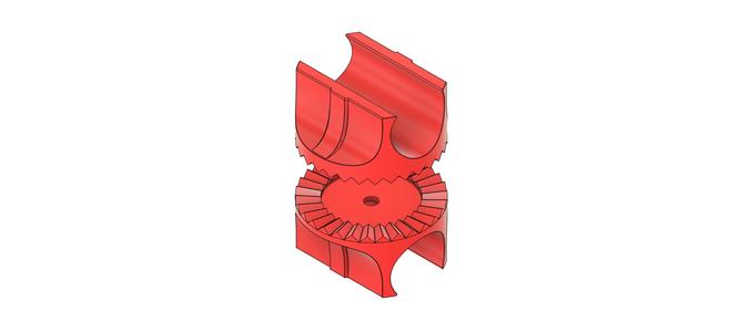 Fiamma Caravan xl Pro serrated hinge