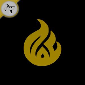 Simple Flame Symbol - 2D Art
