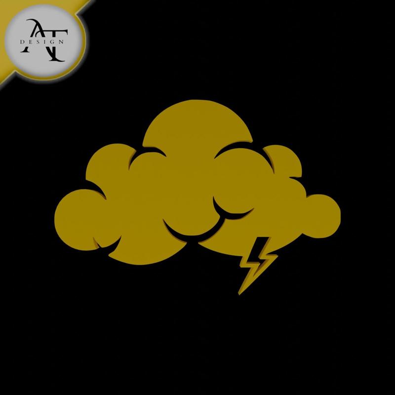 Simple Cloud Symbol - 2D Art