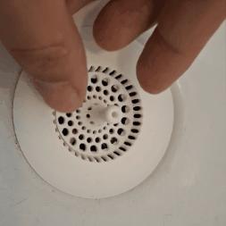 Elegant & Ergonomic Bathtub Drain Filter 44mm