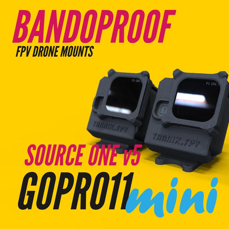 BANDOPROOF // GOPRO 11 mini horizontal // TBS Source One V5