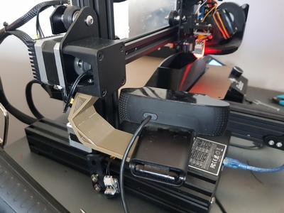 Webcam holder for Ender 3 X-axis cover