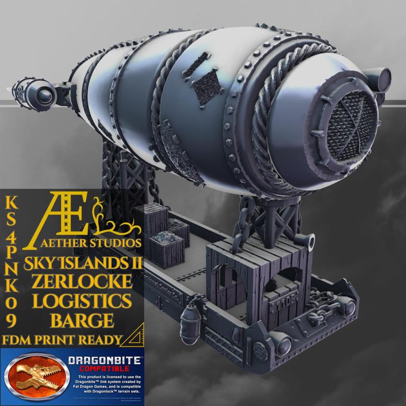 KS4PNK09 – Zerlocke Logistics Barge