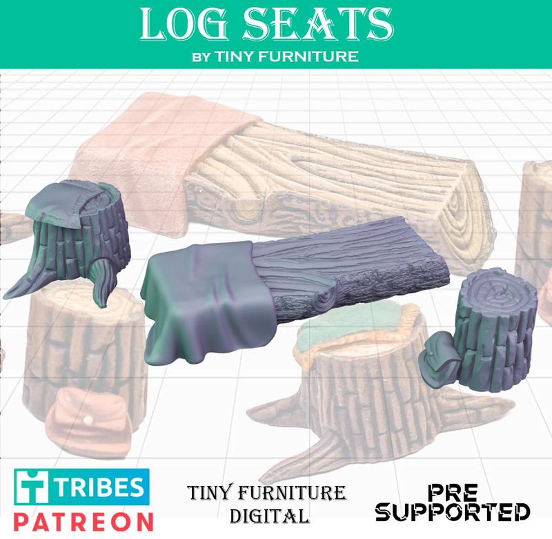 Log seats