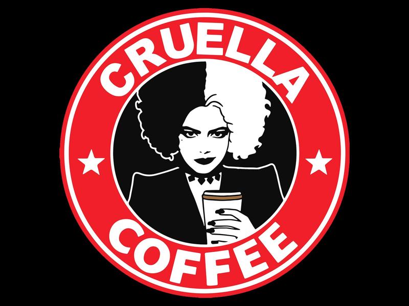 Cruella Coffee Coaster