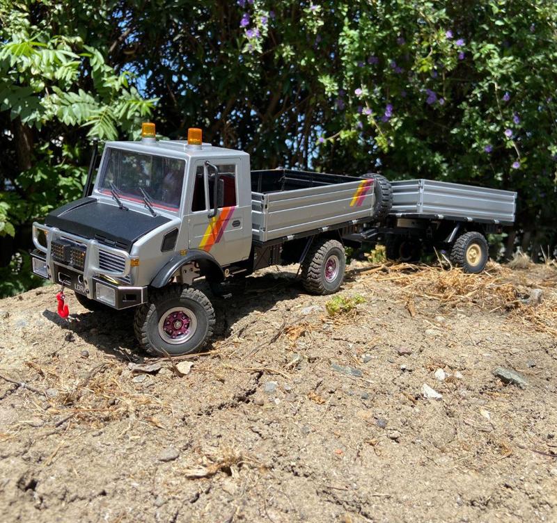 LDR/C P06 Unimog Trailer Tongue and Hitch Mount