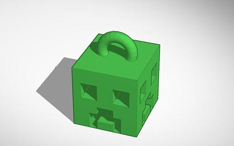 Creeper keychain